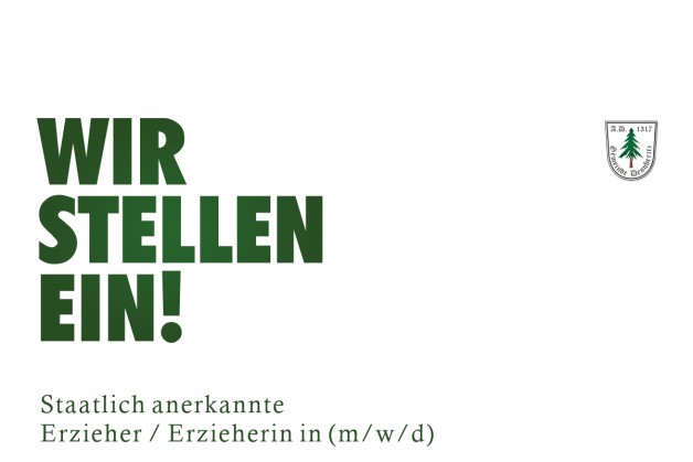 Wir suchen: Erzieher / Erzieherin (m/w/d)